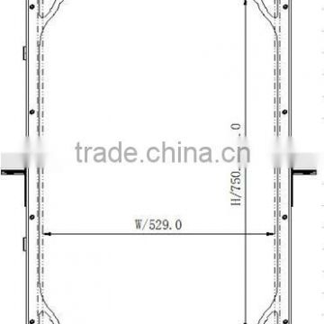 Excellent quality Daf truck radiator