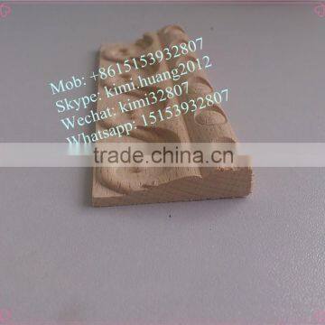 Solid beech stool moulding