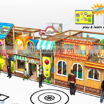 Cheer Amusement Village children commercial indoor playground equipment toys for kids