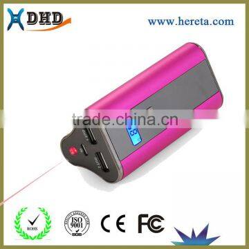 mini special design power bank with laser