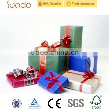 wholesale christmas gift box with ribbon