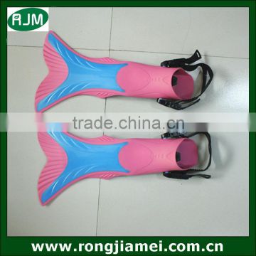 Good quality cute kids mermaid flippers for swimming wholesale