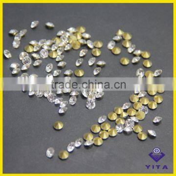 Non Hotfix Glass Point Back Crystal Stone for Rhinestone Cup Chain