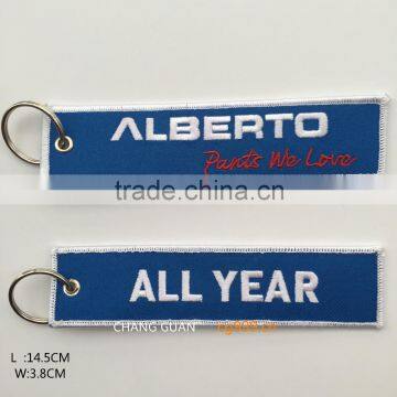 The High Quliaty Embroidery Patch Key Ring