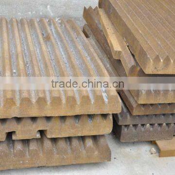 jaw plate crusher parts