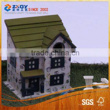 Wood Bird House, Wood Bird Cage, Wood Bird Nest