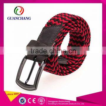 New Design Casual Mens Braid Tassel Braided Rope Weave Belt
