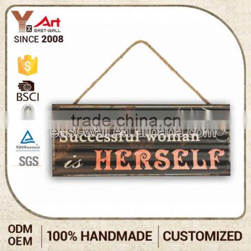 Top Seller Good Quality Handmade Wall Plaque Sign Home Decor Mirror