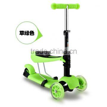 2015 fashion style mini micro 3 in 1 scooter