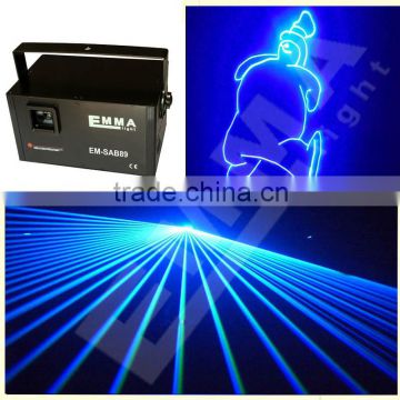 2000mw blue Laser Light, Club Laser Show, DJ Laser Projector