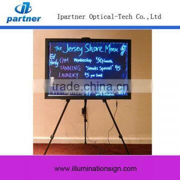 New Designed Led Writing Boards with Acrylic Frame