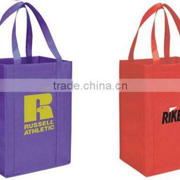 2015 Promotional Custom Printed Non Woven Reusable Grocery Bag for Shopping