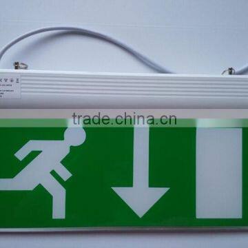 CK338 CE Approval Ceiling Hanging mounted Emergency Exit Sign