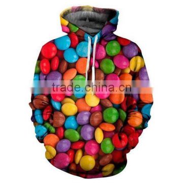 New fashion custom sublimation 3D hoodies/sweatshirts for men