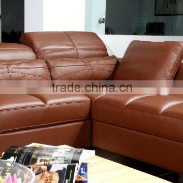 2016 Modern L Shape Leather Sofa Set AL160