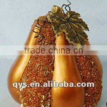 Decorative Porcelain Halloween Pumpkin