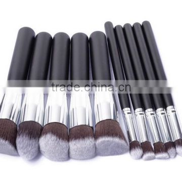 soft hair wholesales 10 piece kabuki makeup brush set