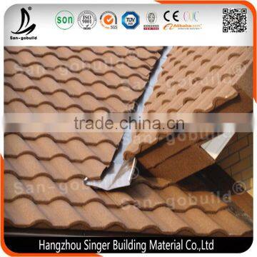 0.4mm Aluminum Zinc Material, Good Price Stone Coated Metal Roofing Sheet