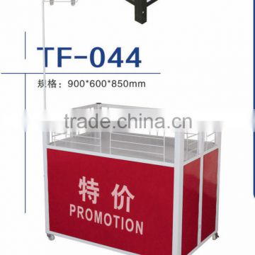 changshu promotion desk supermarket promotional shelf