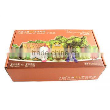 24pcs Kid DIY Malleable Fimo Polymer Blocks Plasticine Nice Reusable Modelling Clay Kit photo-6