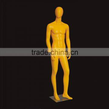 Display full body male mannequin sitting fiberglass mannequin top grade material