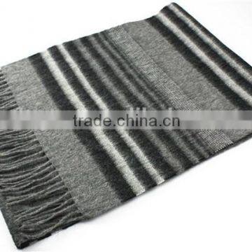 2015 Latest Split Joint Wool Scarf With Fringe photo-3
