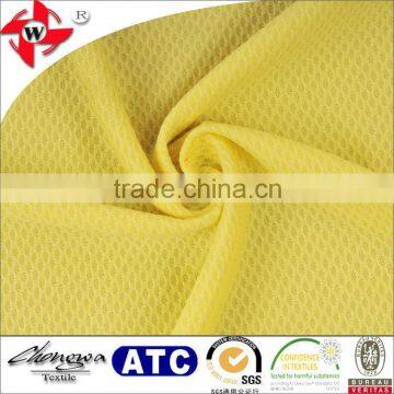 Chuangwei Textile wicking 100%polyester honeycomb mesh fabric for sports uniform