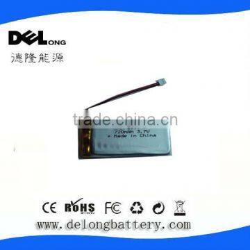 small rechargeable 3.7v 503048 lipo battery