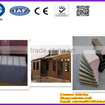 wood plastic composite pvc wpc machine