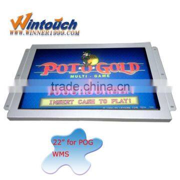 2015 Hot Sale Infrared Gaming Open Frame Touch Screen Monitor With VGA/DVI Signal Input for POG/WMS photo-3
