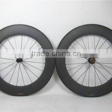 2016 Farsports carbon road wheels 88mm tubular carbon rims with ED 2:1hub, price competitive carbon road bike wheels