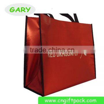 Non Woven Bag With Zipper Tote Bag Metallic Shopping Tote 2016 Quality Choice photo-2