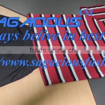 100% Cotton 180 GSM Yarn Dyed Kids Sleeping Wear