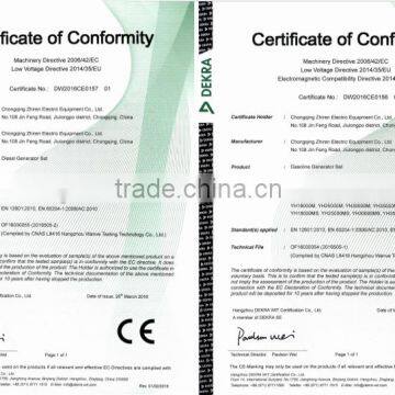 Portable Key Start Diesel Generator 6kw photo-2