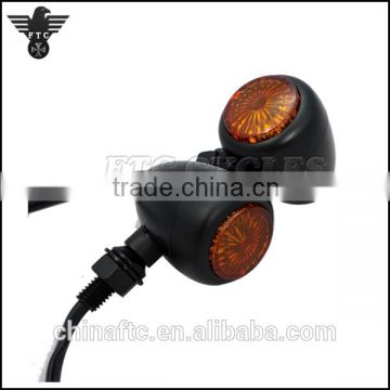 Motorcycle Custom Vintage LED Aluminum Turn Signals,Indicator,Turn Light