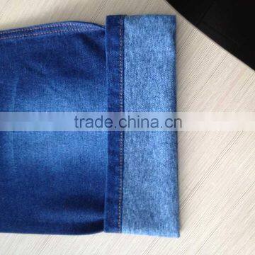 Indigo Knit Denim Fabric:310gsm 91%cotton 9%spandex From Changzhou China photo-4