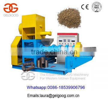 Automatic floating fish food feed pellet extruder machine