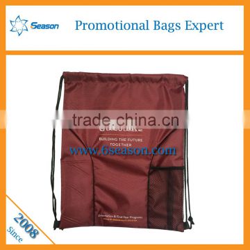 China manufacturer fashion drawsring bags dust bags water proof drawstring bag