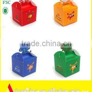 Merry Christmas Cute Gift Boxes Customized Size