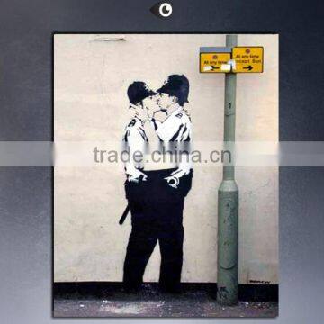 POP87 Banksy canvas painting art