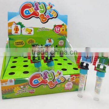 WIND UP POLICEMAN CANDY TOYS 24PCS/BOX