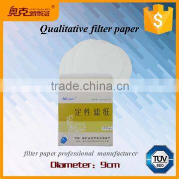 Aoke brand 9 cm qualitative tea bag filter paper