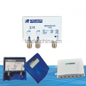 professional satellite masthead amplifier(MHA5021UV)