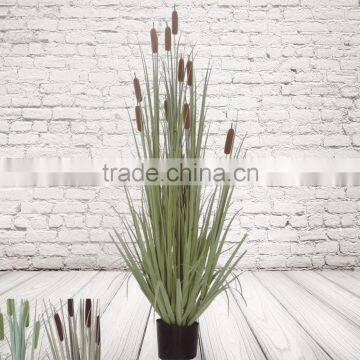 Lifelike Artifical Cattail Grass