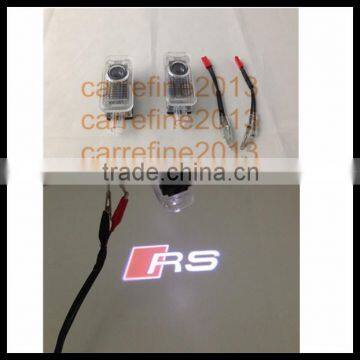 car logo light car door light LED logo projector for audi Rs