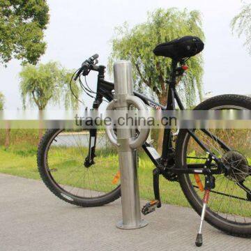 SUS304 Stainless Bike Rack Bollard