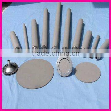 Sintered porous metal filter cartridge,tube filter