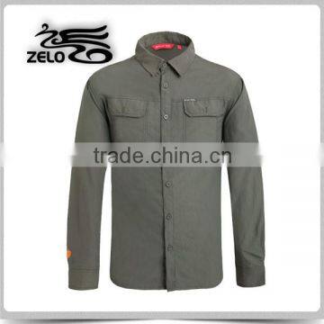 Cheap ventilation design dri fit fishing men shirt