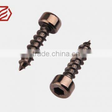 Ni Plated Hex Drive Steel Plastic Tapping Screw for Switch photo-1