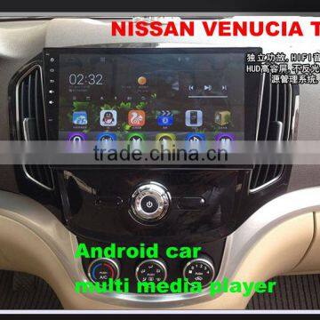 10.1inch Quad Core Android car radio gps stereo system for NISSAN VENUCIA T70 car dvd navigation with wifi 3g mirror link